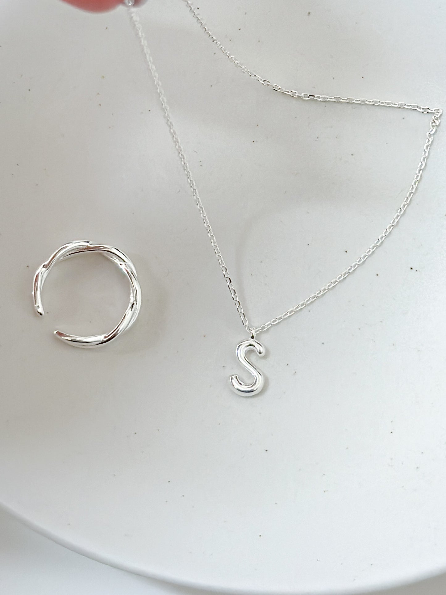 Chubby Initial Necklace