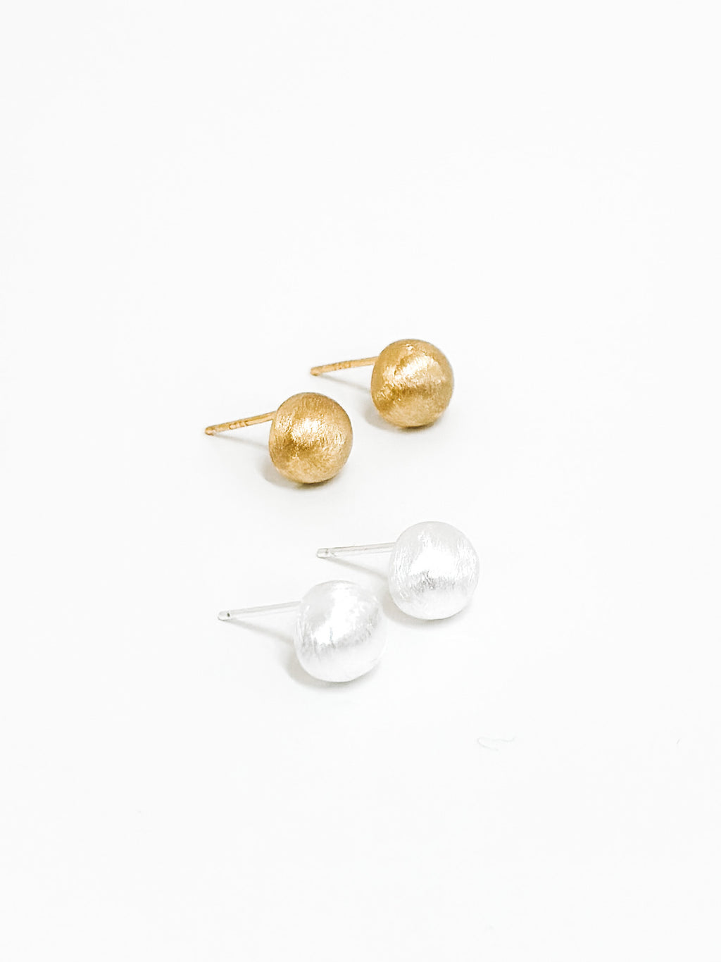 Brushed Earrings