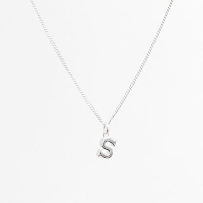 Thick Initial Necklace