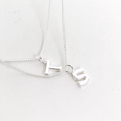 Thick Initial Necklace