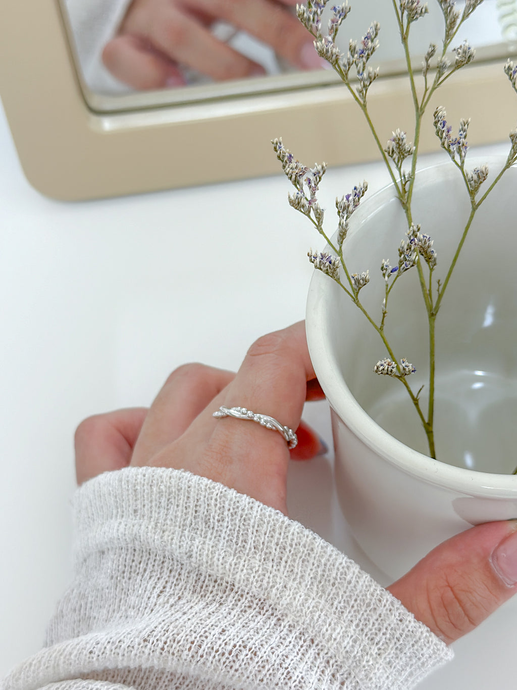 Twist Dot Ring