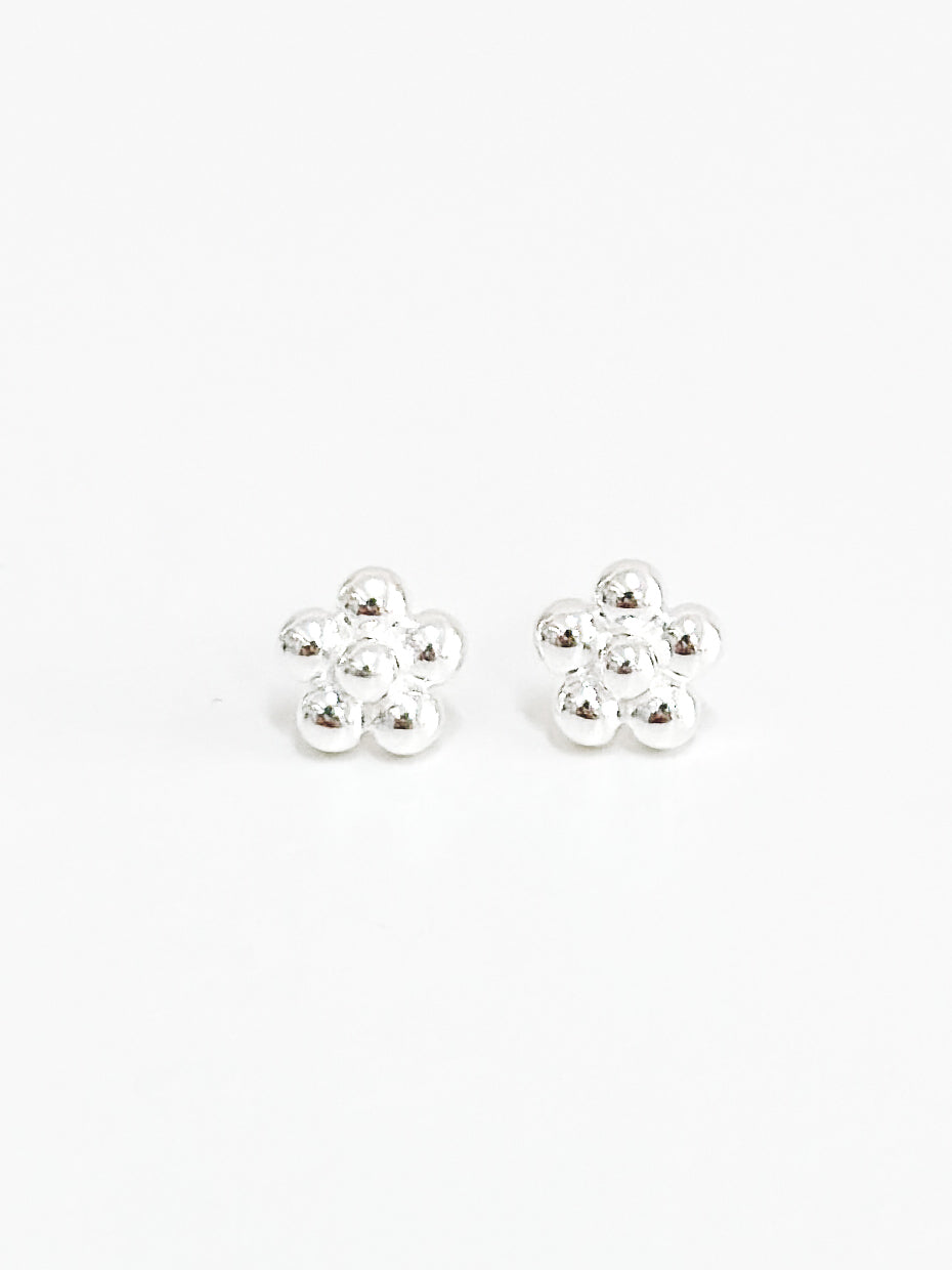 Dot Flower Earrings