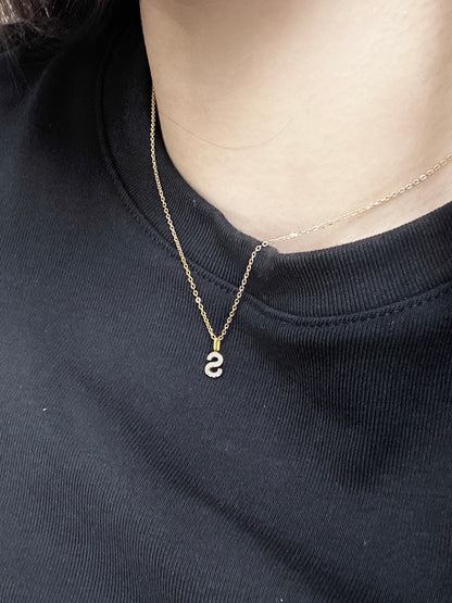 Mini Initial Necklace