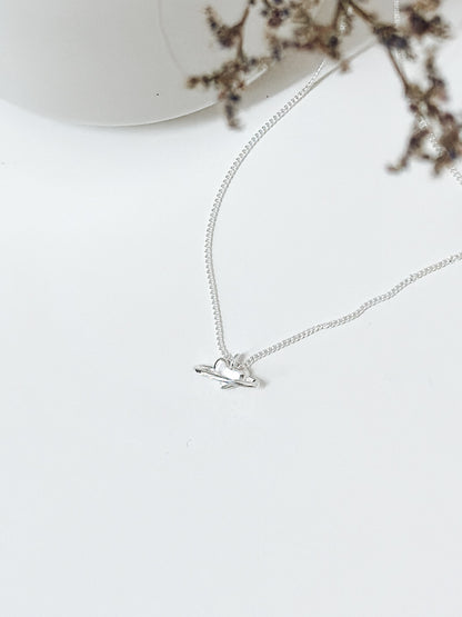 Heart Space Necklace