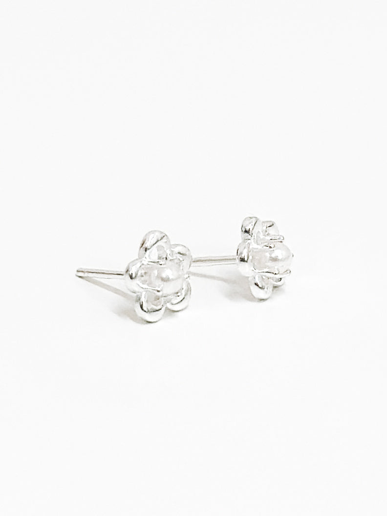 Cutie Pearl Flower Earrings