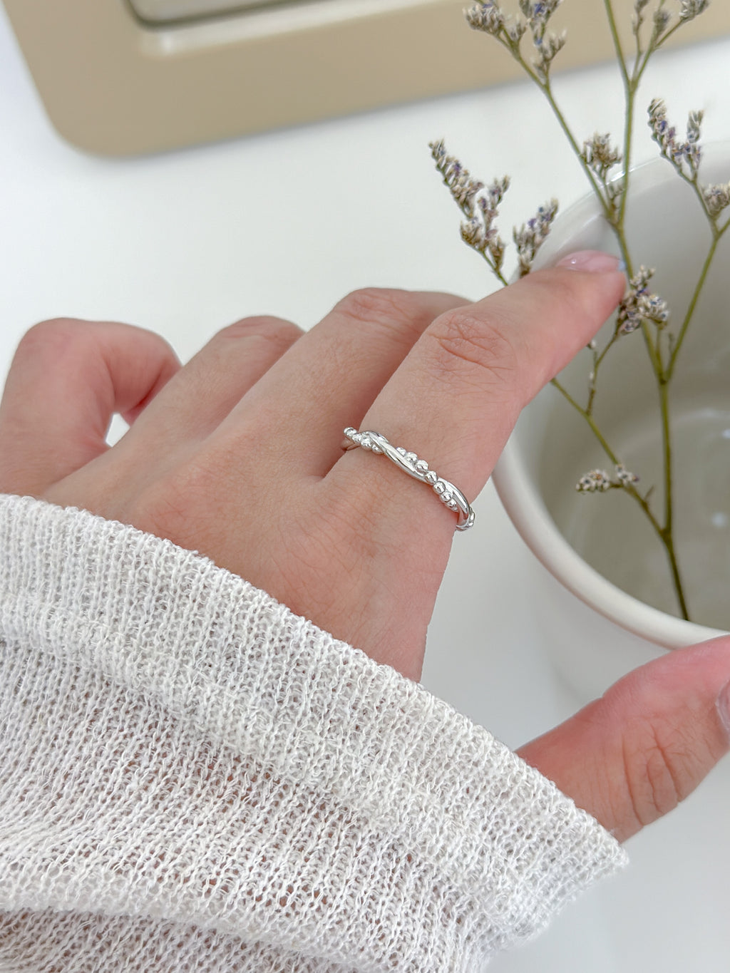Twist Dot Ring