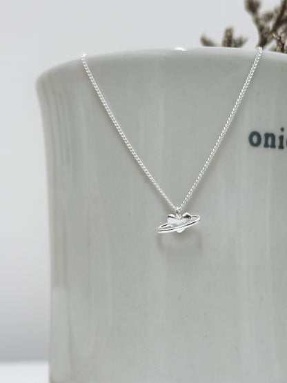 Heart Space Necklace