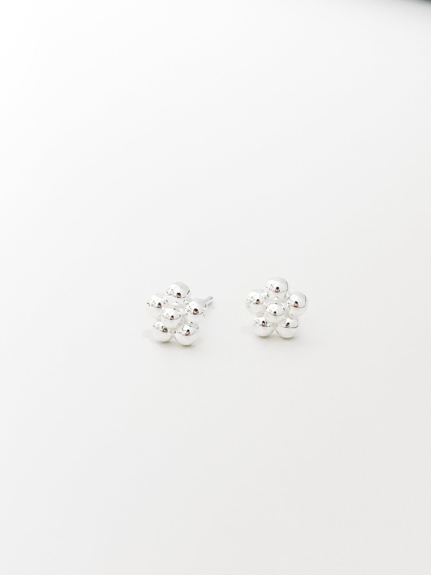 Dot Flower Earrings