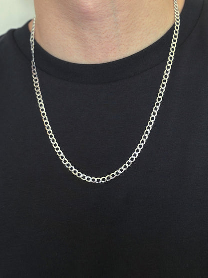 Thin Cuban Men's Necklace