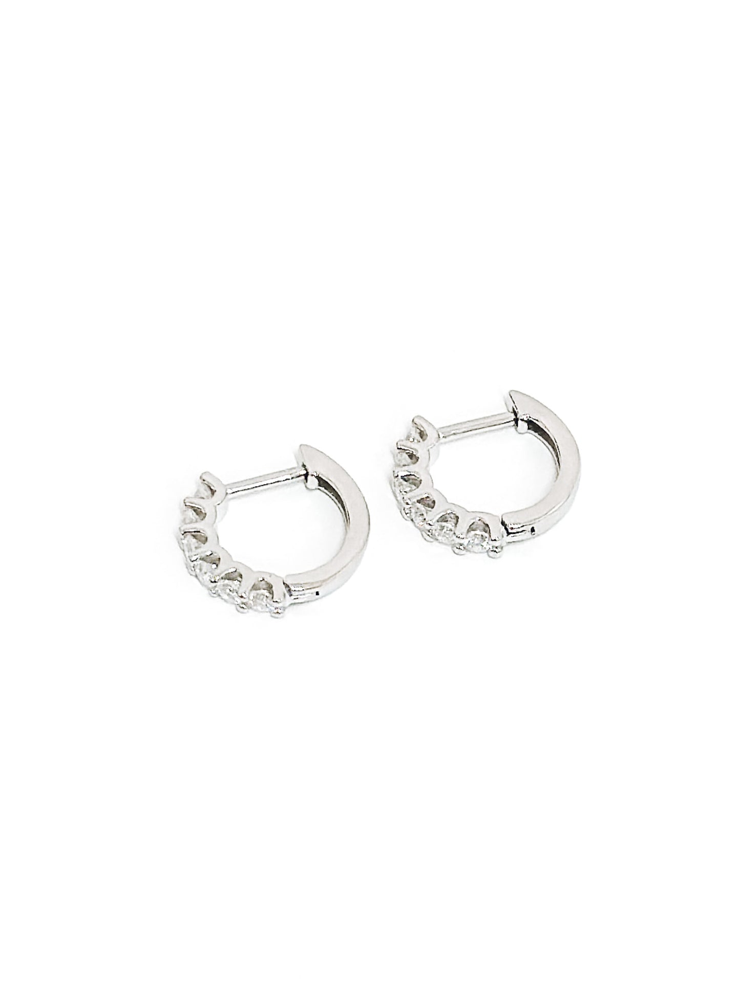 Diamond Luxury Hoop Earrings