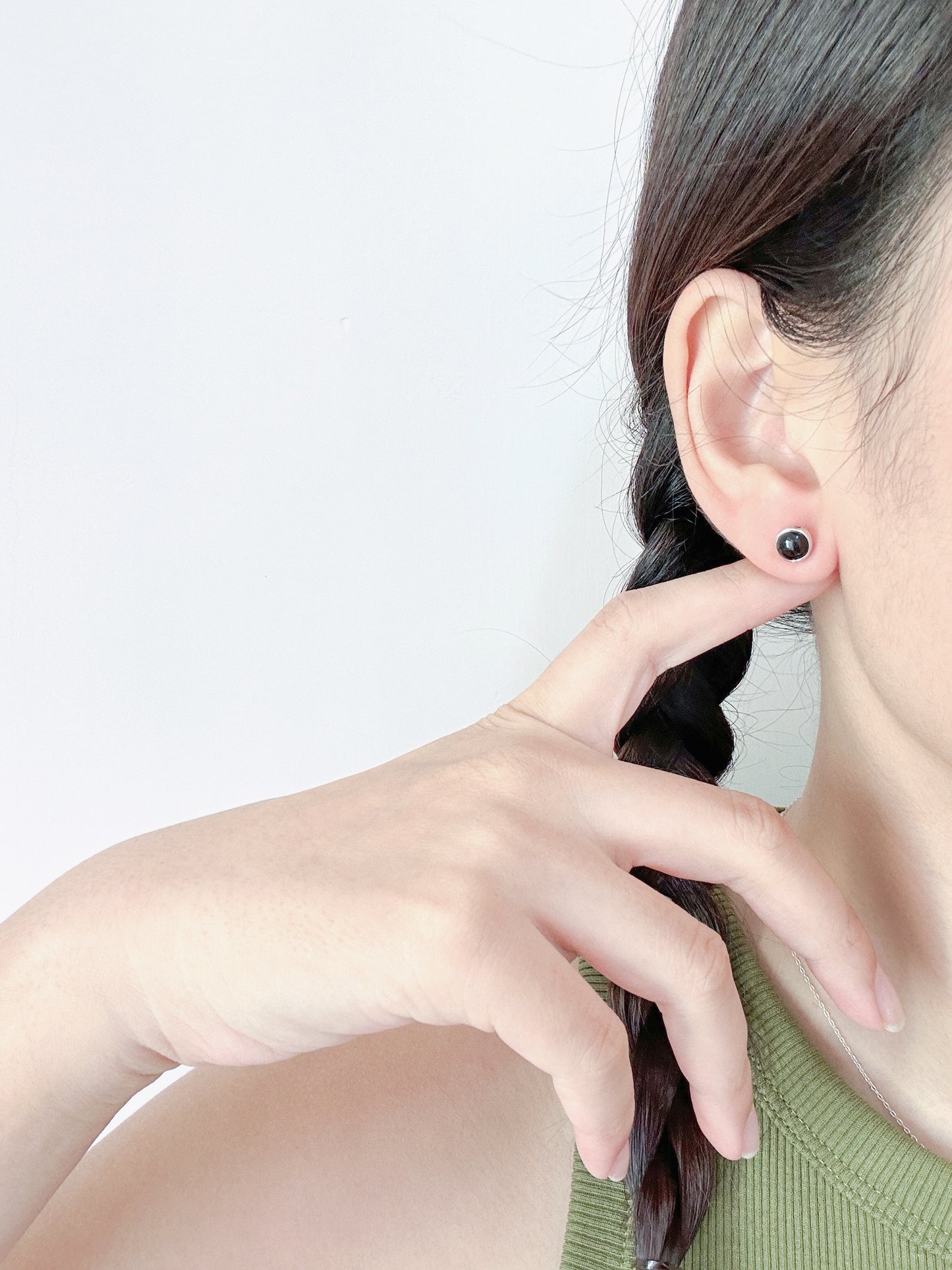 Black Beans Earrings