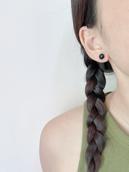 Black Beans Earrings