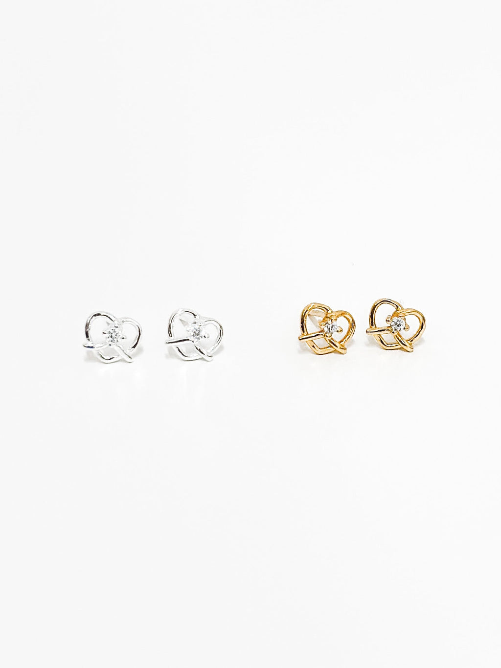 Pretzel Earrings
