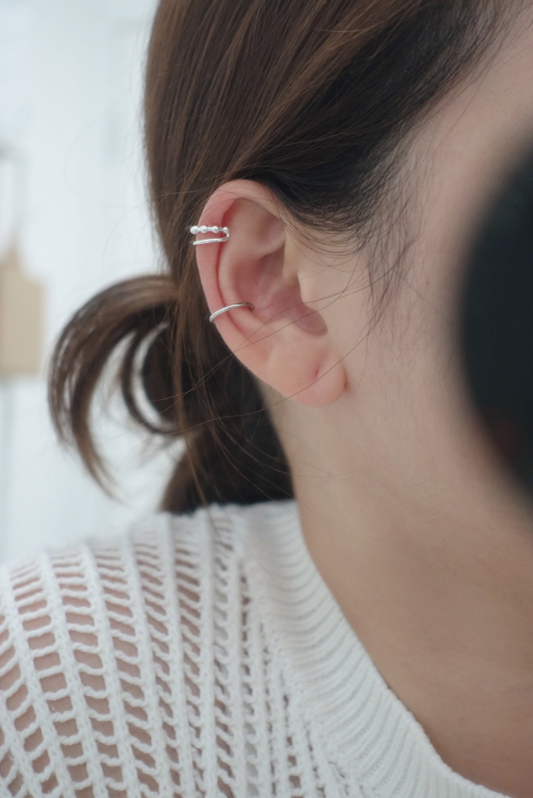 Bubble Ear Cuff