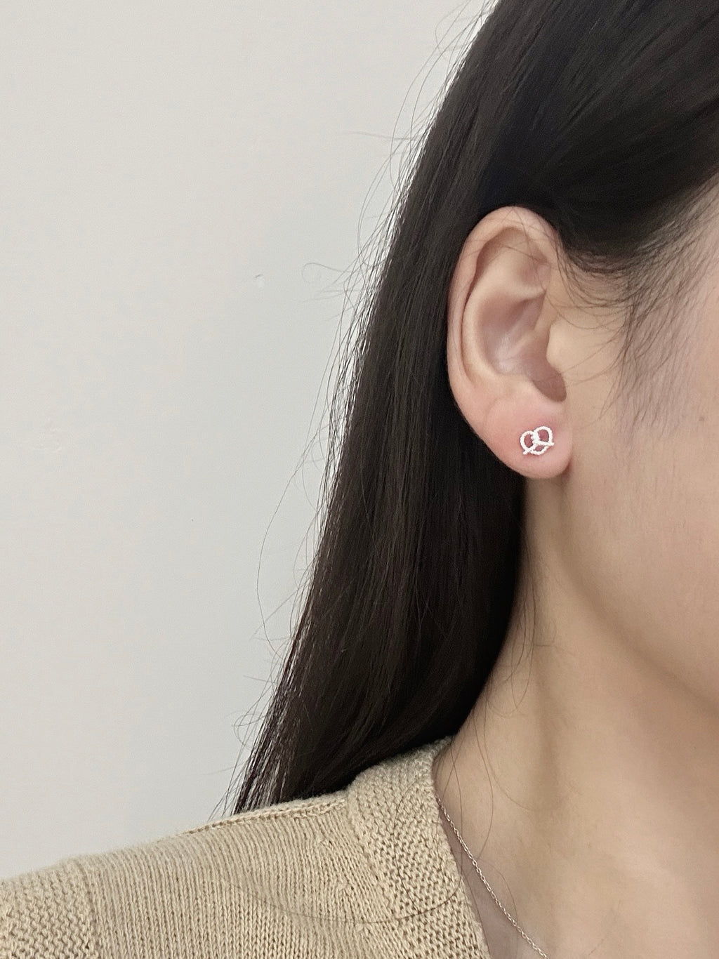 Pretzel Earrings