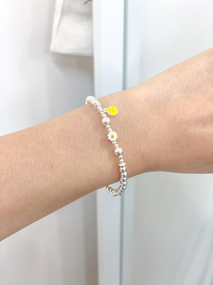 (福利款)Smile Face With Daisy Bracelet