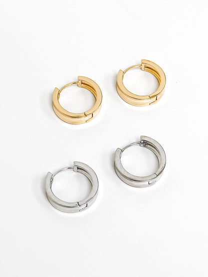 Sturdy Hoop Earrings