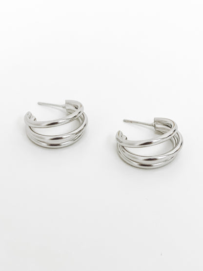 Three Layers Earrings