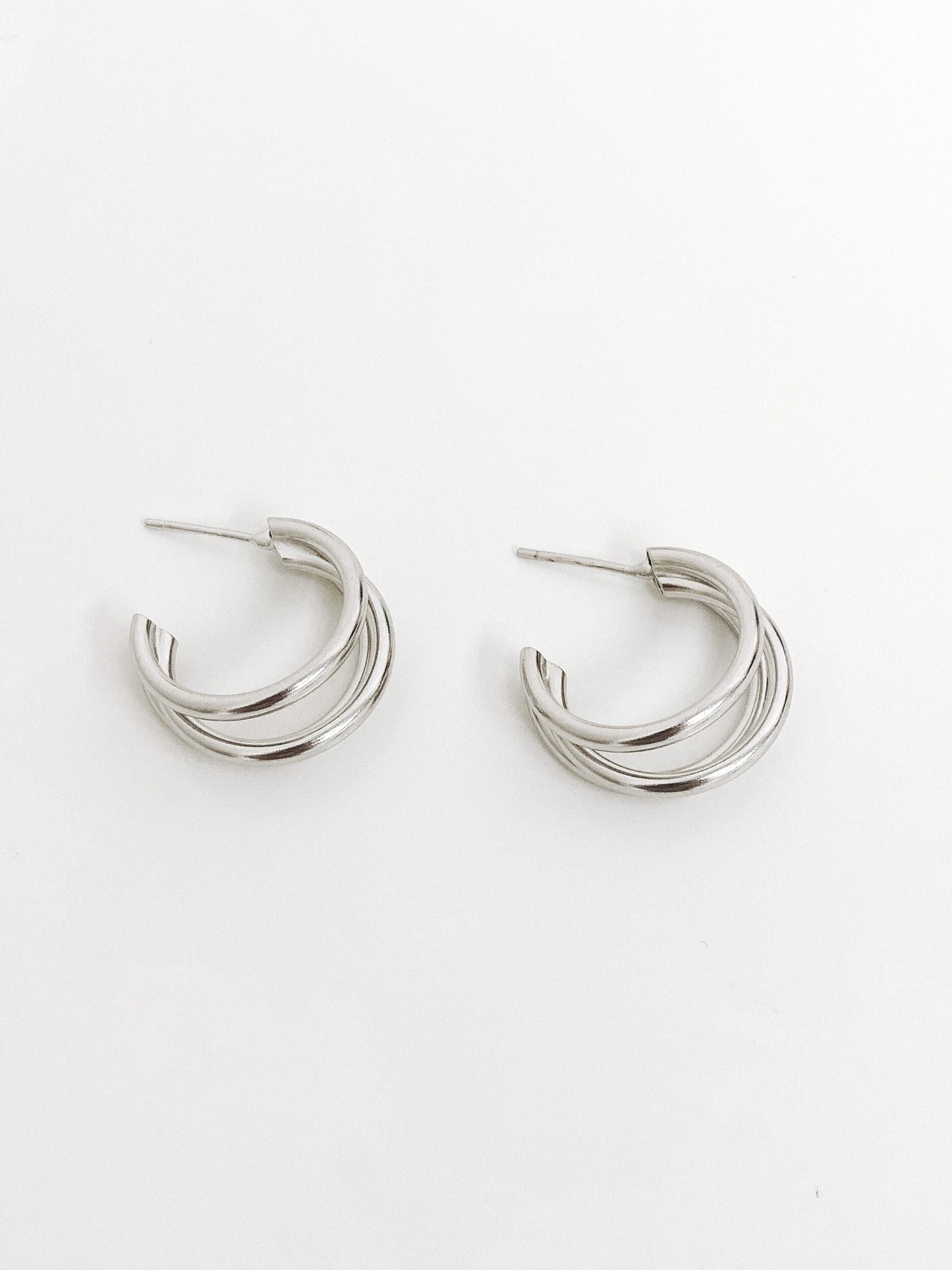 Three Layers Earrings