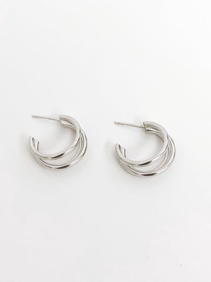 Three Layers Earrings