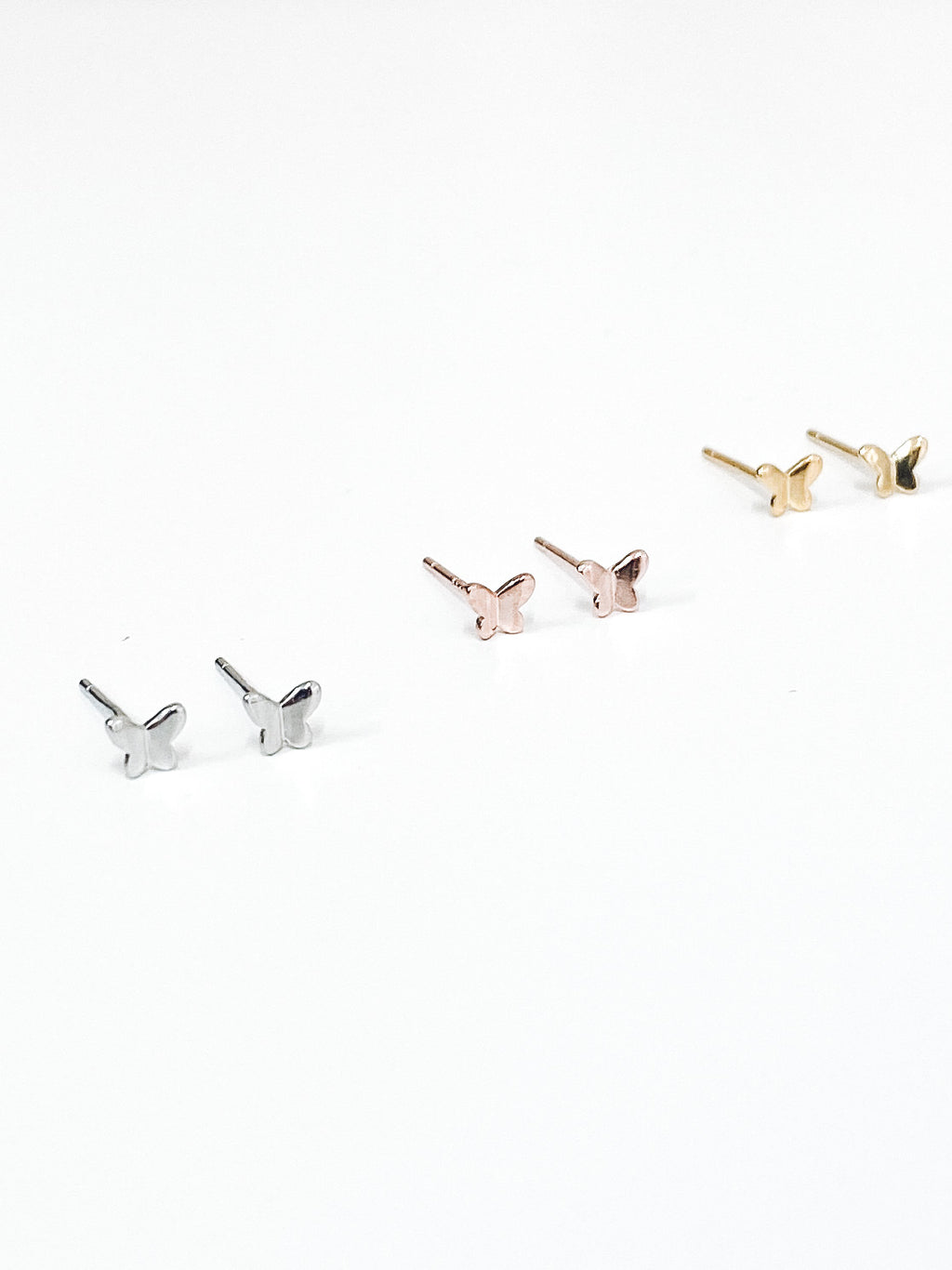 Mini Butterfly Earrings