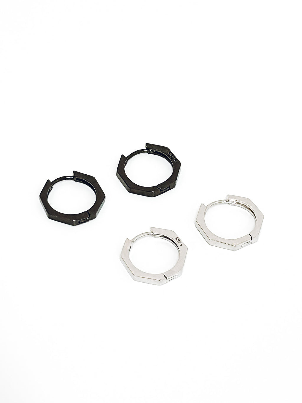 Octagon Earrings