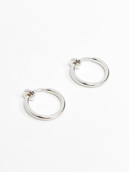 Fake Hoop Earrings