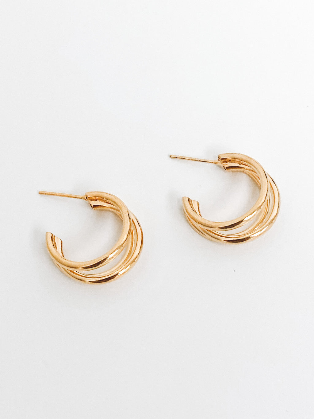 Three Layers Earrings